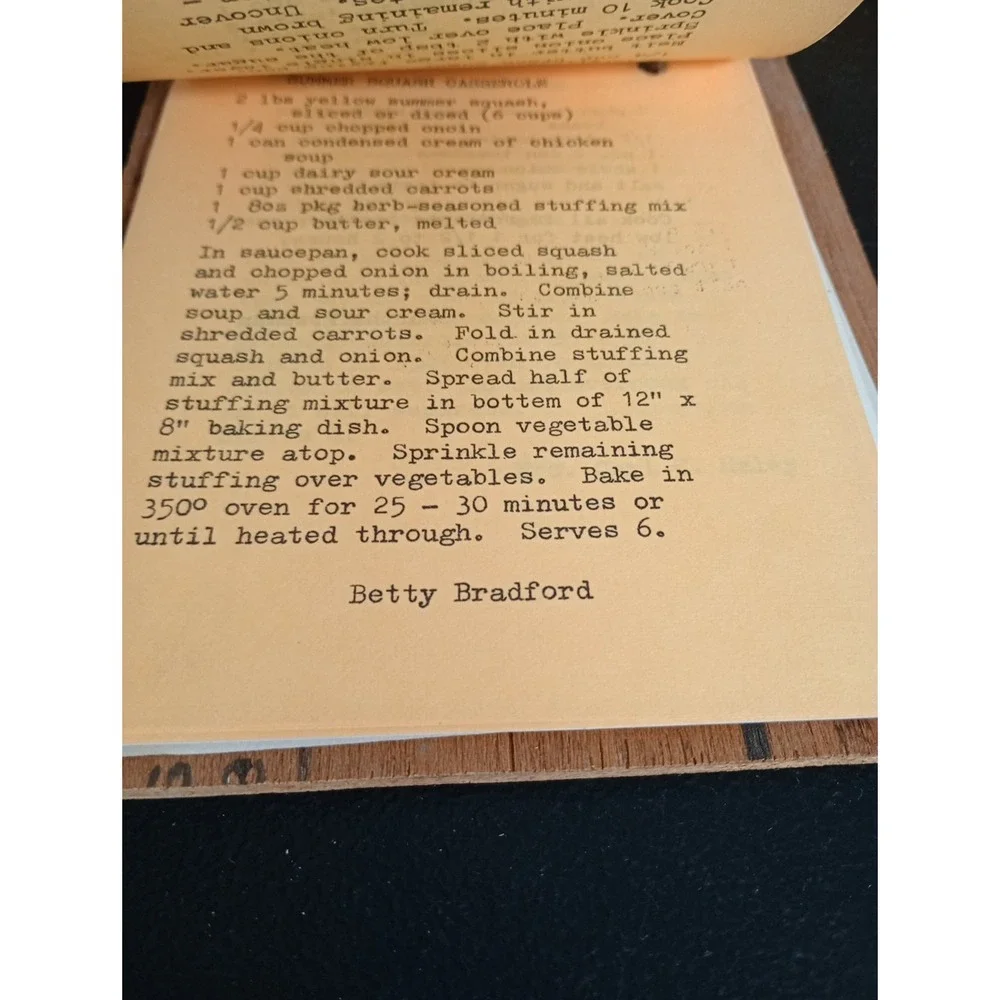 Arlington Forest United Methodist Church Cookbook 1976 Miriam Gruber‎ Fellowship